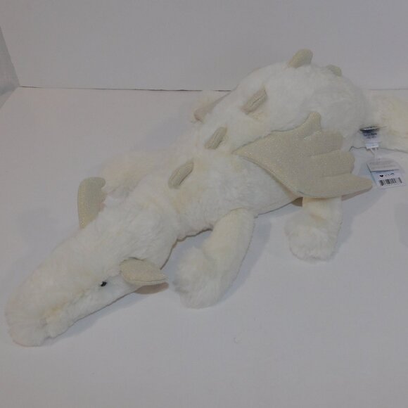 Jellycat Large Snow Dragon SNWD22 New with Tag Original Run 2020 NWT - Picture 3 of 11